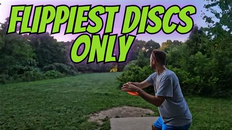 They are remarkable in their ability to flip up to flat then still move quite a ways right without dumping when thrown 250-300 feet. . Flippy disc golf